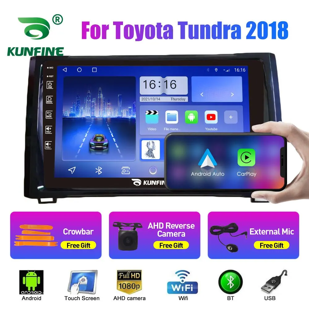 

Car Radio For Toyota Tundra 2018 2Din Android Octa Core Car Stereo DVD GPS Navigation Player Multimedia Android Auto Carplay