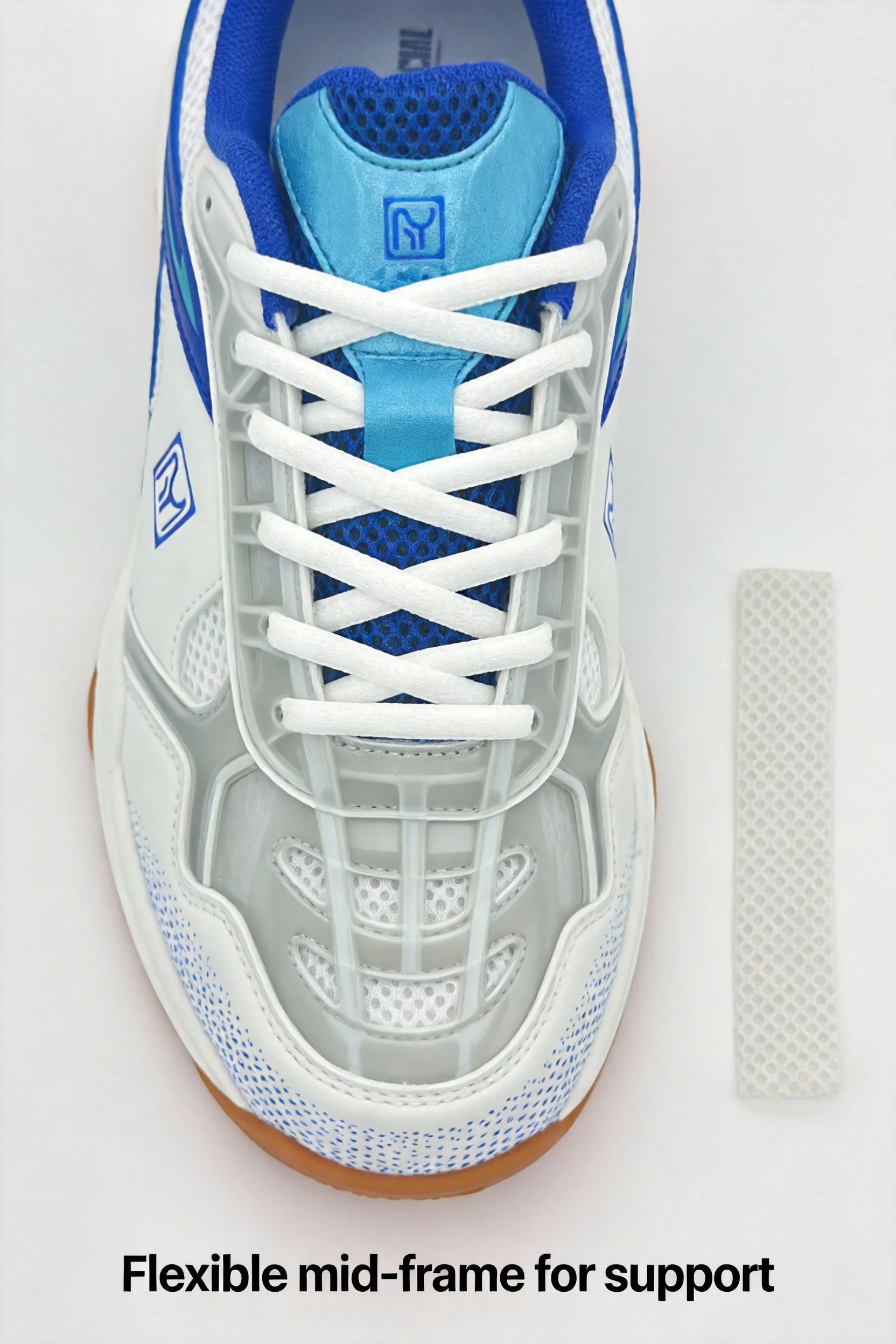 Tennisschuhe, verschleißfest, rutschfest, mit Dämpfung, für Tennisplatz, Training, Wettkampf, Herren, Damen, professionell, Anti-Twist, sportlich, funktional – Detail 5