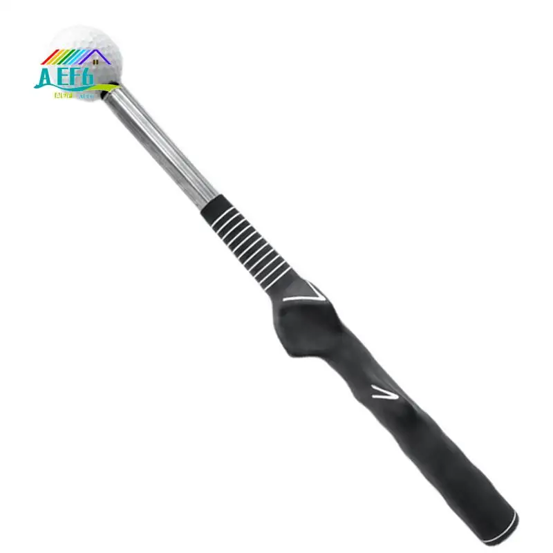 

AEF6-1 PCS Telescopic Swing Trainer Aid Tool Golf Posture Corrector Exercise Supplies Black