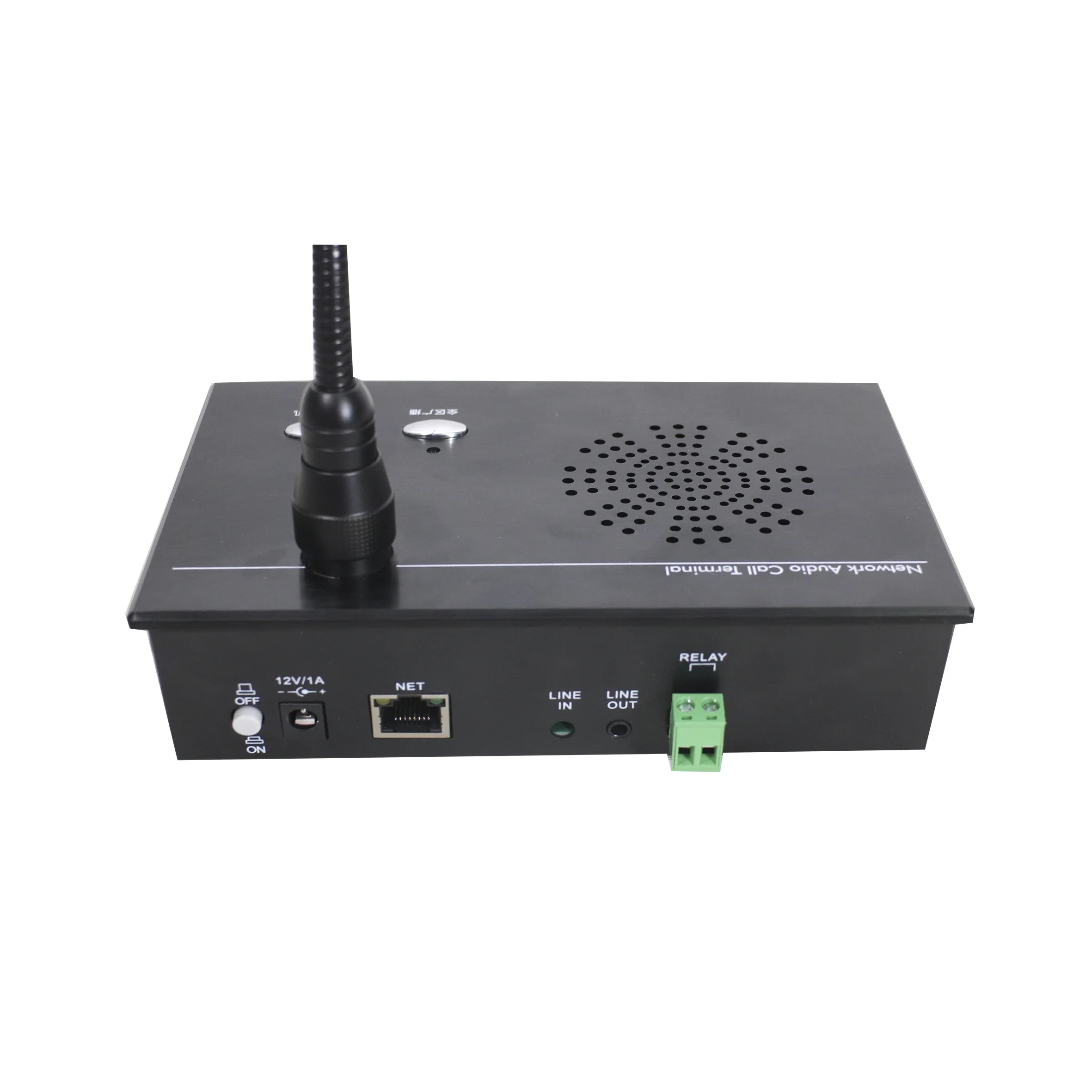 Microfone compacto do paginação da rede do SIP da estação de chamada do IP T com intercomunicador para anunciar/interfone