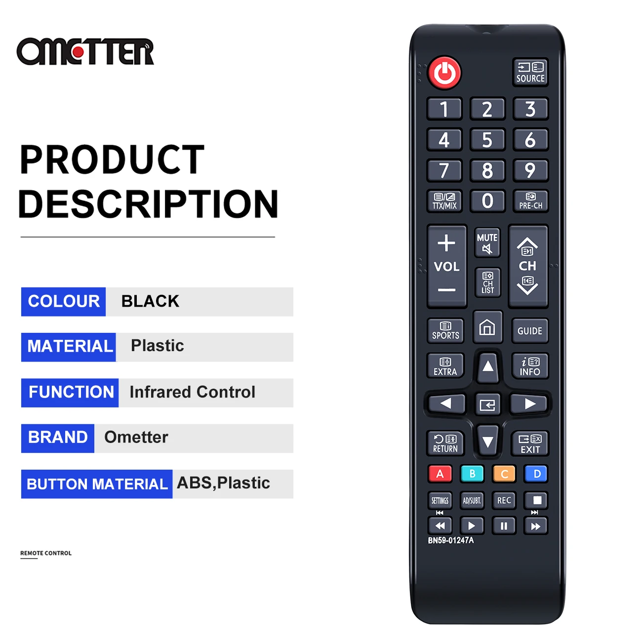 For Samsung Smart TV Remote Control BN59-01247A UA78KS9500W UA88KS9800 UA70KU6000W UA75KS9005