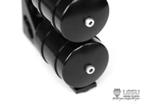 LESU 1/14 Ciągnik CNC Filtr Powietrza Metalowy Zbiornik do Tamiyaya DIY Model RC Model Przyczepa Część Zamienna TH02269