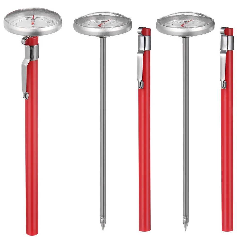 

3pcs Mechanical Thermometer For Car Air Conditioning Compact Auto Dashboard Temperature Sensor With Clear Readings Car