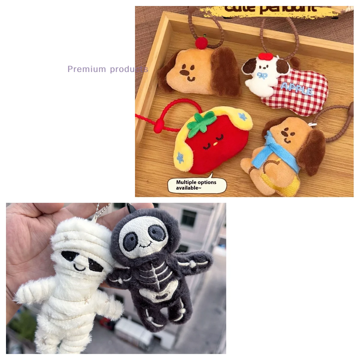 

1 шт., милый мультяшный щенок, кукла, кулон, плюшевый брелок, кавайная мягкая кукла, игрушки, очаровательный рюкзак, сумка, подвеска, аксессуары, подарки для детей