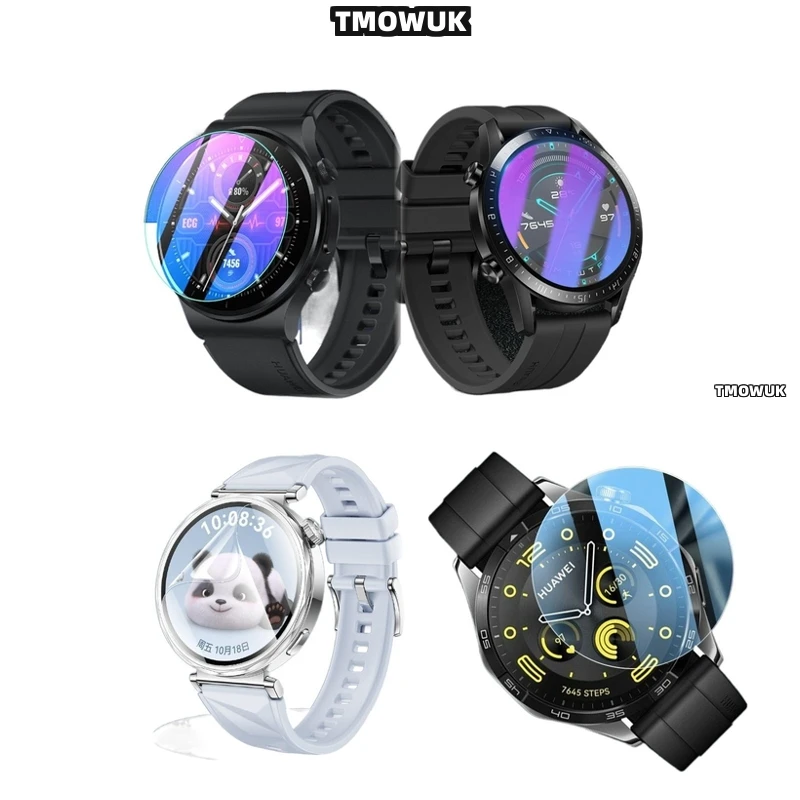 

Tempered Glass For Huawei WATCH GT2 GT3 GT4 GT5 Pro Cyber Ultimate 41 42 43 46mm HD Screen Protector Anti - Scratch 9H