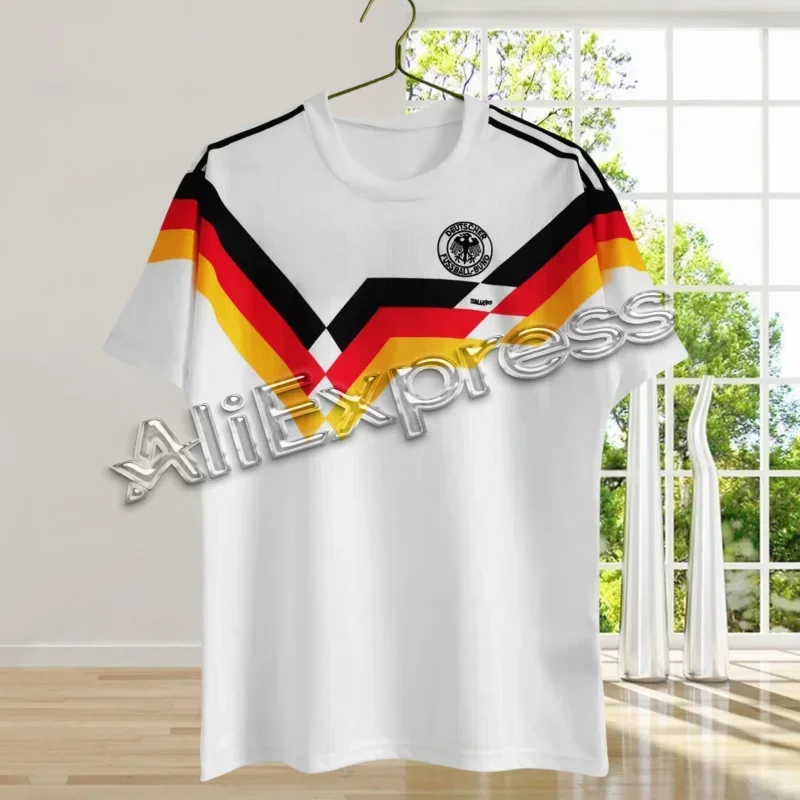 

MOTO Germany National Flag Print T Shirt For Men Outdoor Jersey Sports Tops Casual O-neck Loose Short Sleeve Summer Tees