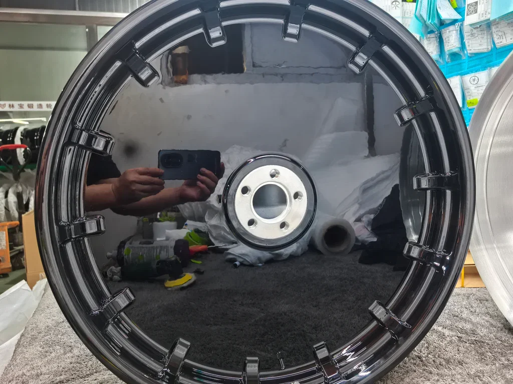

16-26 Inch Forged Haley Wheel/Rim with Gloss Black for harley Street bob Softail Standard boy Breakout Touring