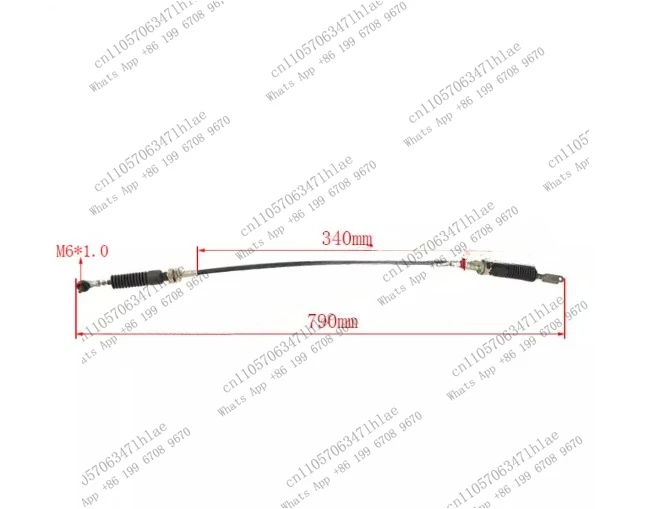 Suitable for Hangcha Nissan Forklift Parts J02 TD27 Gear Shift Cable 34413-40K00