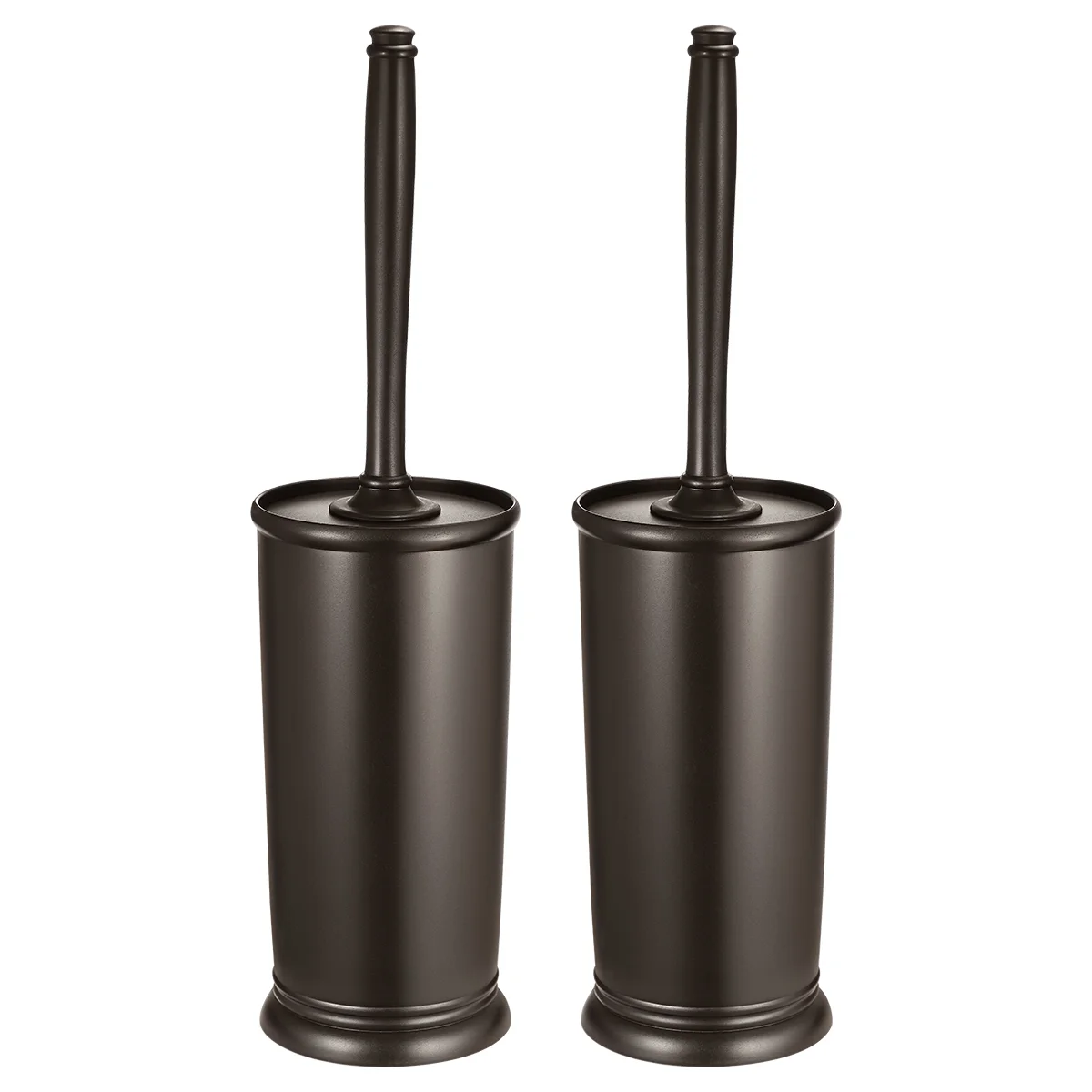 

Bathroom Toilet Brush Gold Black Style Brushes and Holder Deep Cleaning Compact