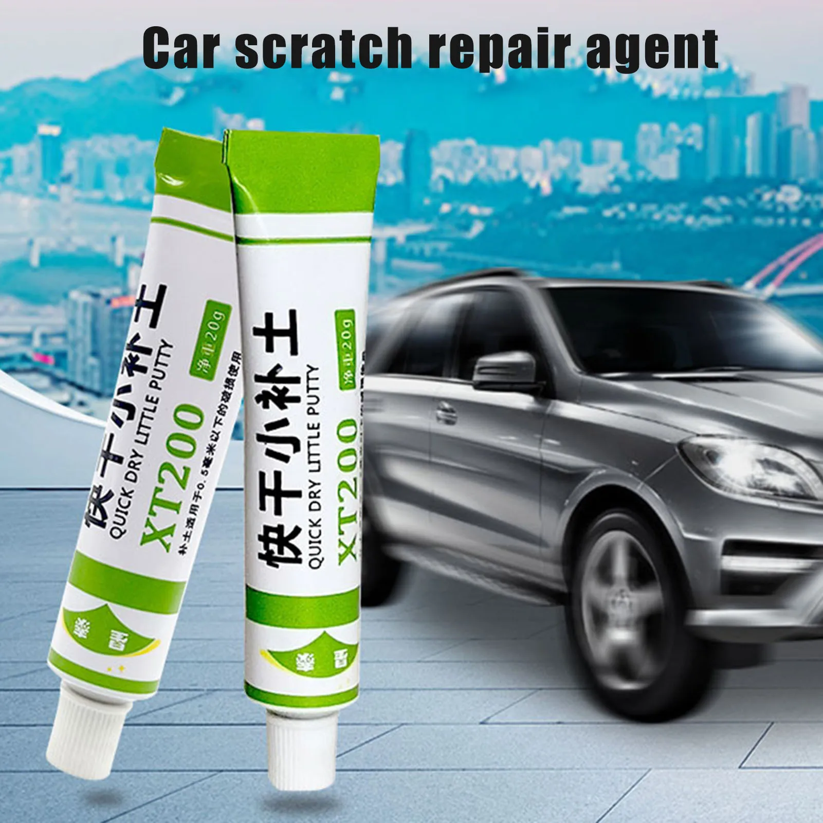 Car Scratch Repair Polishing Paste Safe Ingredients Automative Repair Paste for Home Auto Car Maintenance