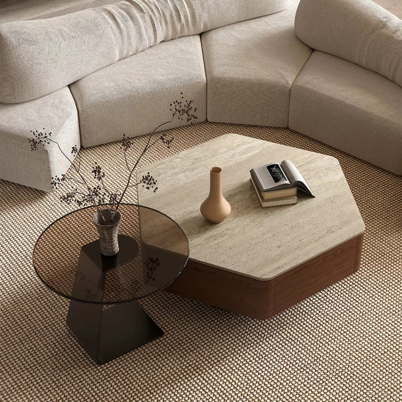 Antique Aesthetic Coffee Table Modern Designer Living Room Decoration Coffee Table Minimalist Nordic Meubles Home Furniture