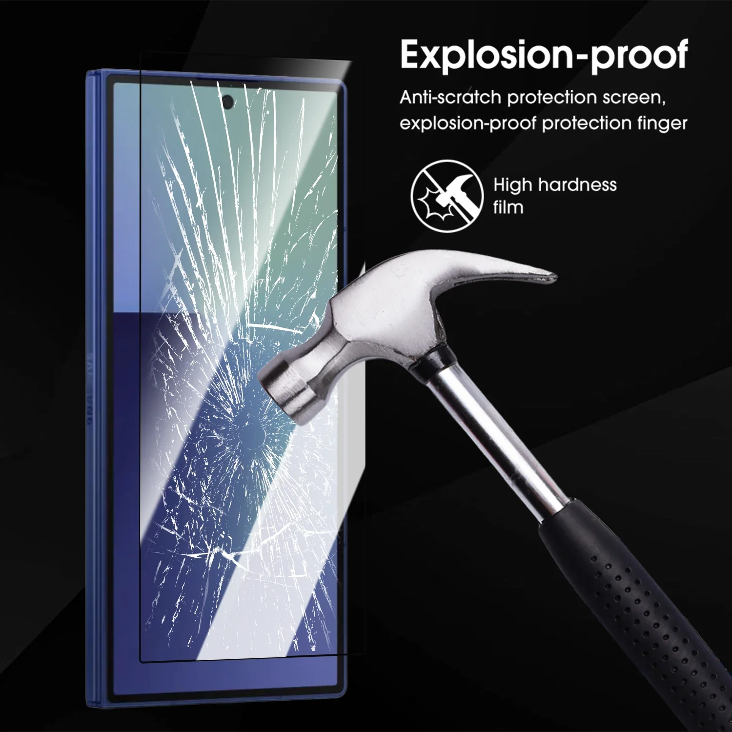 for Samsung Galaxy Z Fold 7 Privacy Screen Protector Easy to install Anti-Spy Back Tempered Glass For Samsung Z Fold7 5G - Image 4