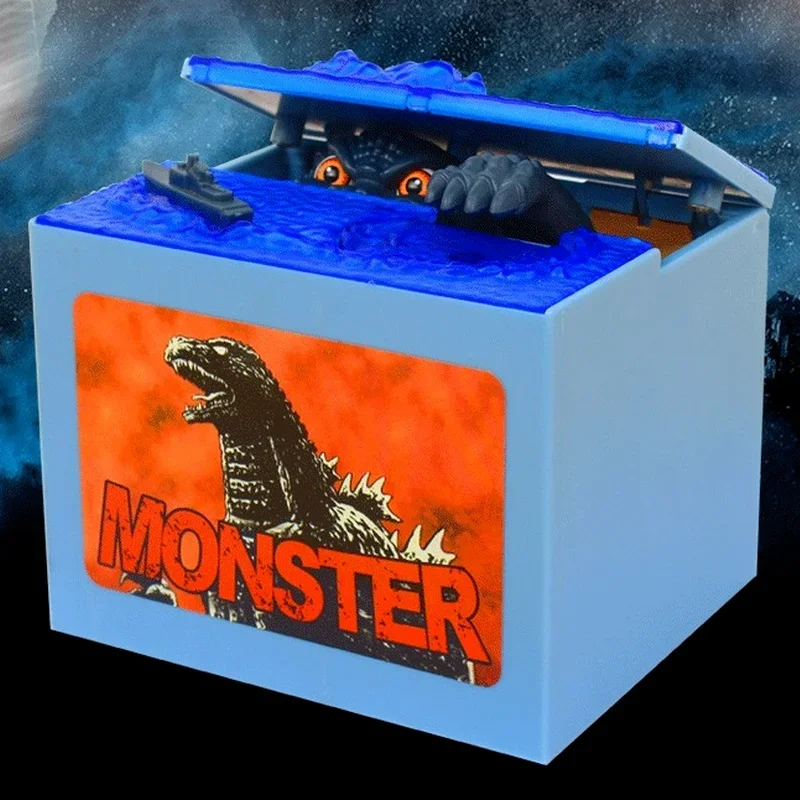 Godzilla Big Piggy Bank Piggy Bank for Kids Money Box Coin Box