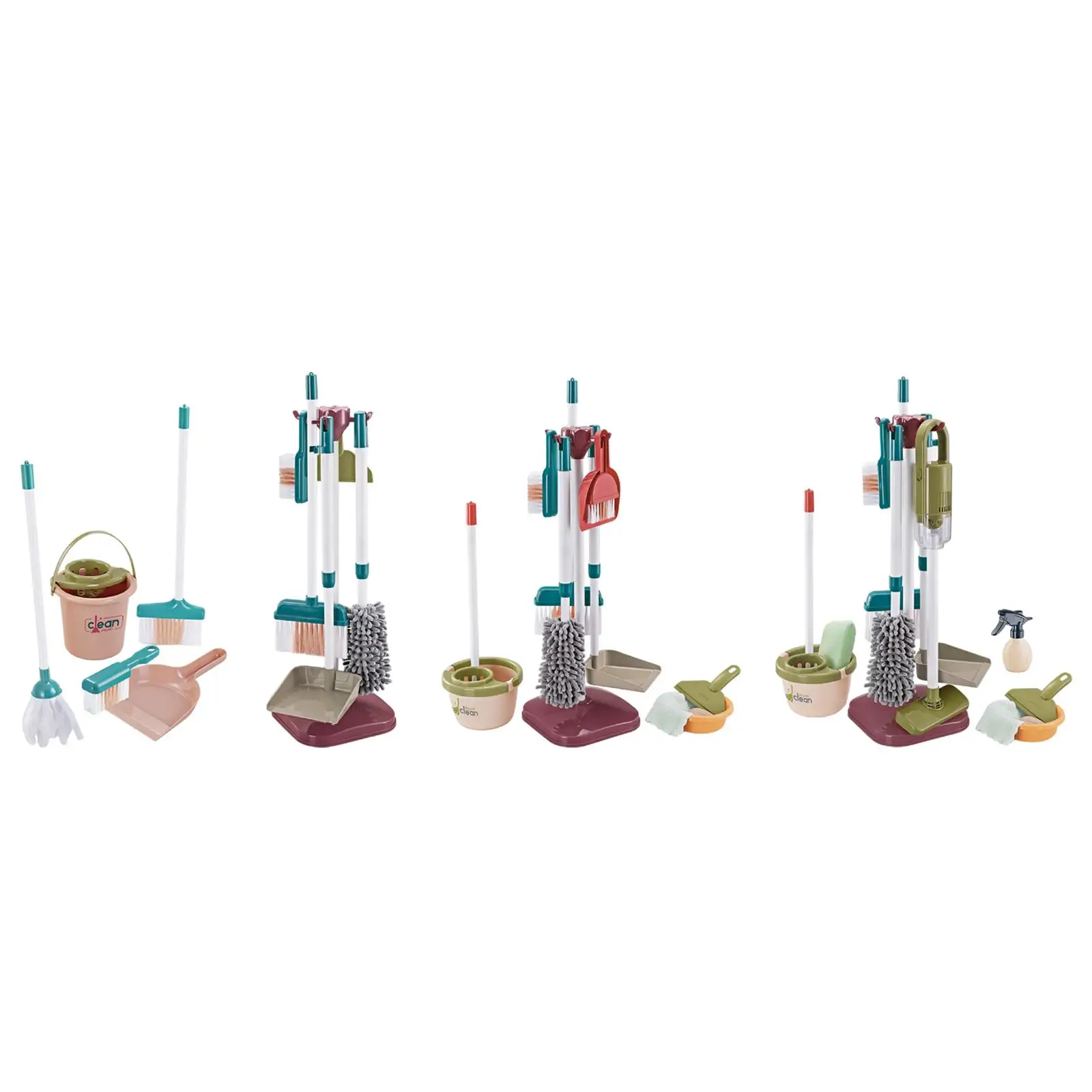 Kids Household Cleaning Tool Housekeeping Tools for Party Toy Boys Girls