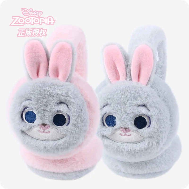 

Kawaii Disney Judy Hopps Earmuffs Cute Plush Ear Warmth Winter Children's Warmth Gift For Boys And Girls