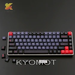 KYOMOT GMK 139 keys Dracula keycaps PBT Sublimation Cherry Profile for DIY Layout Ducky Mechanical Keyboard Customize Key Cap