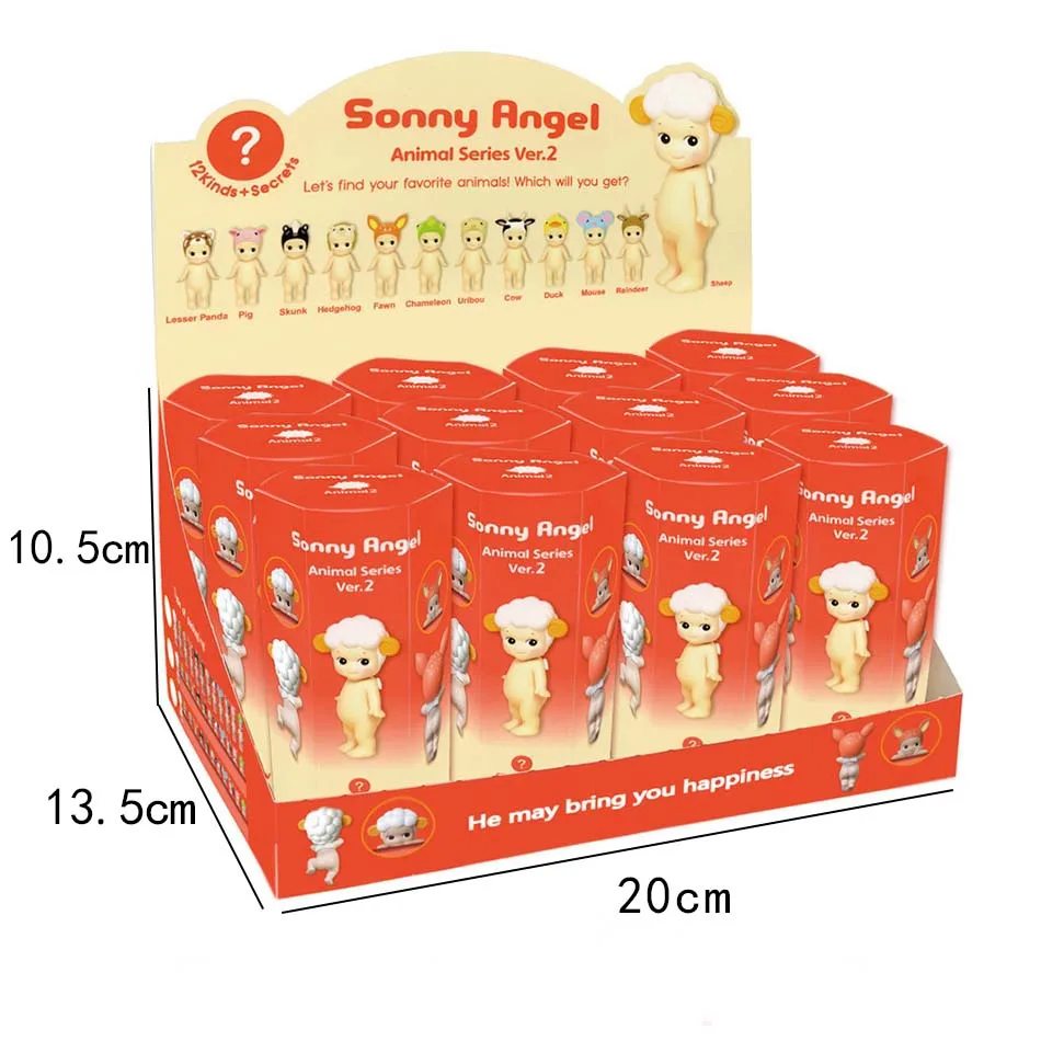 Sonny Angel Harvest Series Fruit And animal Anime Figures Ornaments Dolls Fans Children Gift