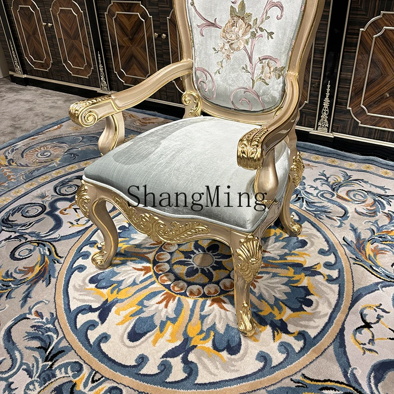 CL  embroidery luxury solid wo - Furniture Chairs For Office ulasan dan harga