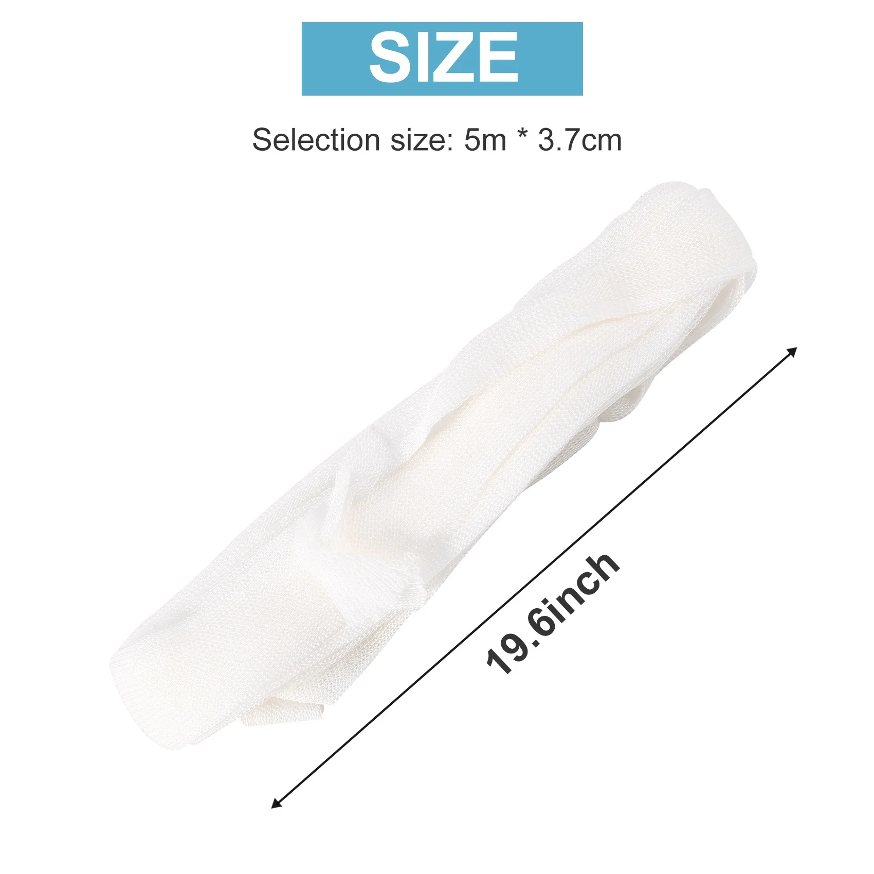 넓은 메쉬 리필 잉어 낚시 스타킹, 보일리 리그 미끼 랩 백, 5M PVA, 37mm