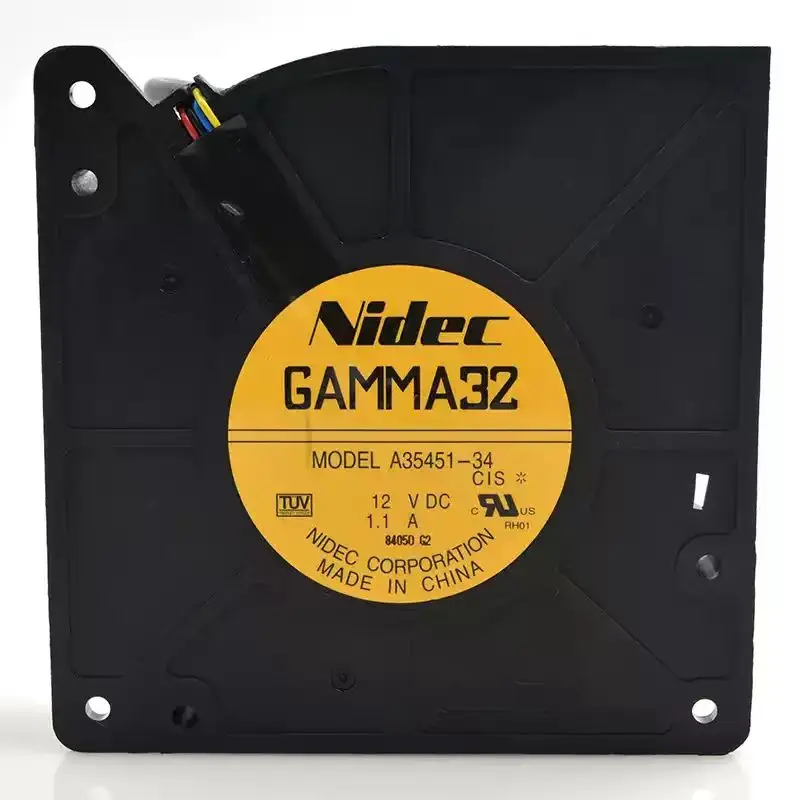 slider-a35451-34-dc-12v-11a-ブロワーファン、4線式pwm遠心冷却ファン、高速プロジェクターサーバー排気ファン