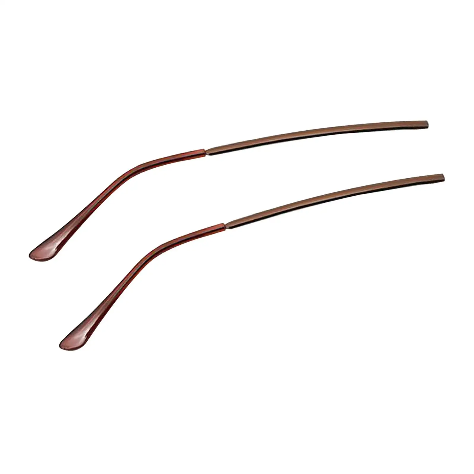 Metal Replacement Leg for Glasses Temple Anti Slip Tube Comfort Ear Sock Unisex Spare Parts for Eyeglasses Repair