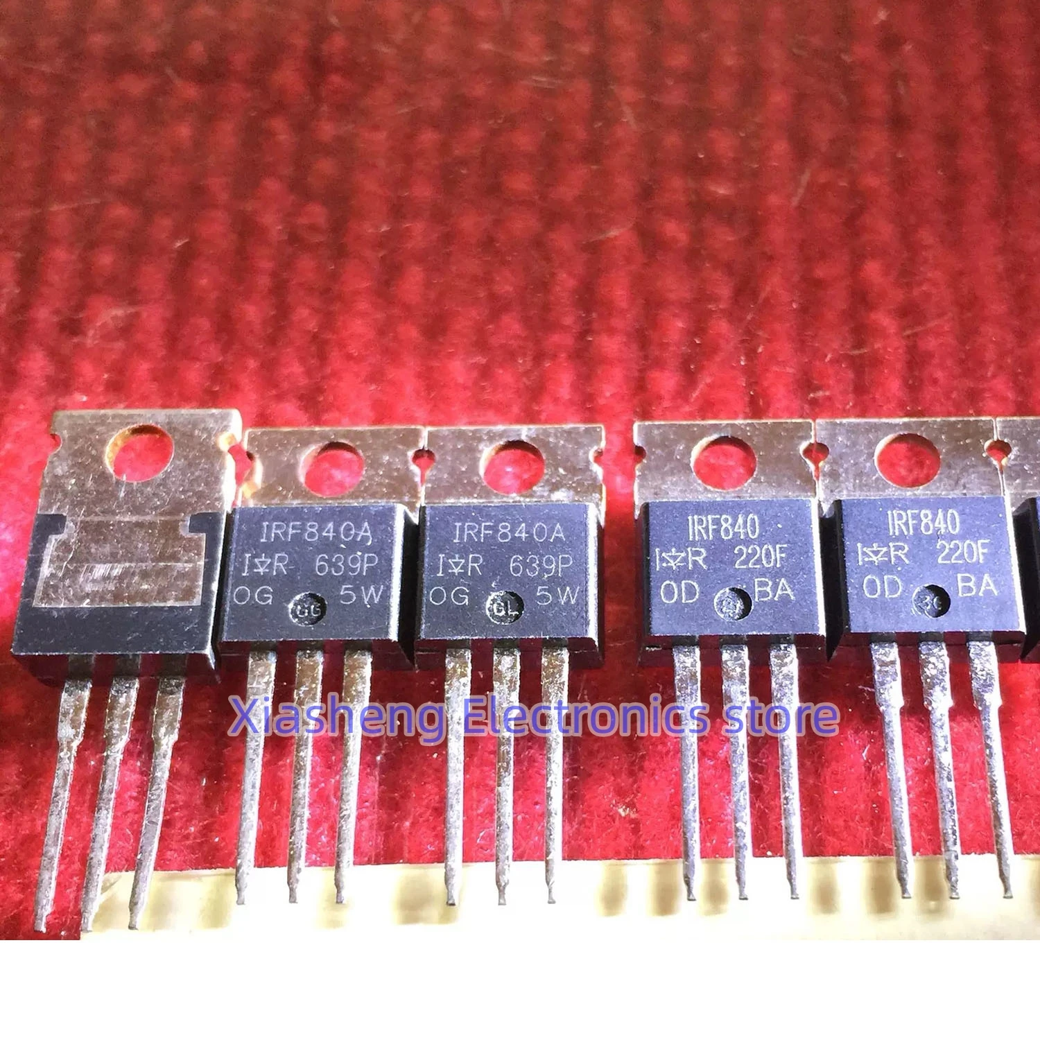 

New Original 10Pcs IRF840 IRF840A TO-220 Transistor In Stock Good Quality