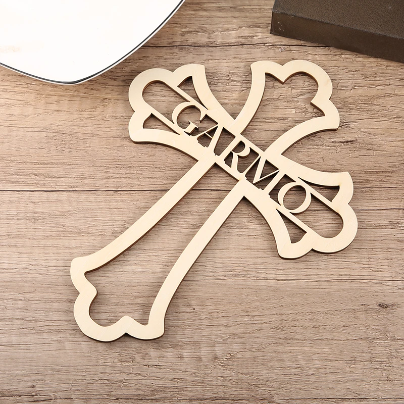 Personalized Custom Wood Cross Baptism Cross, First Communion Gift, Christening, Wooden Cross, Baby Shower Gift