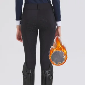 Binicilik pantolonu binicilik elastik dar pantolonunda sıcak polar, kadife, ince sonbahar ve kış pantolonları ile kaplı, spor sürme bel elastik Kadına binen külotlu çorapta ilk 10 satış-no. 6