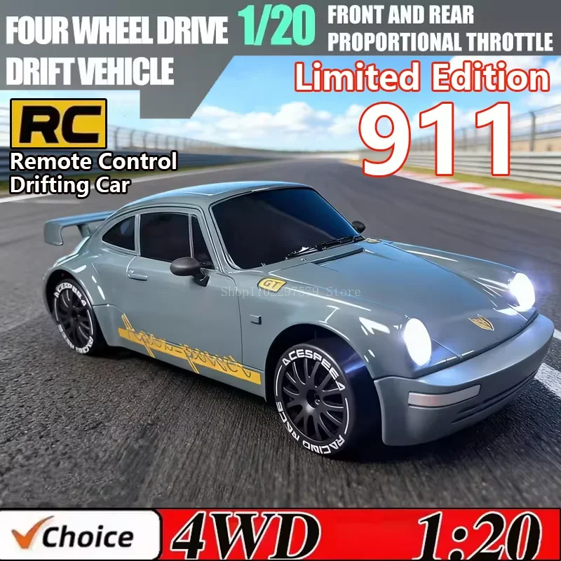 GTR911 1/20 المهنية RC الانجراف سيارات التحكم عن بعد سيارات الأطفال التحكم عن بعد سباق اللعب محاكاة نموذج سيارة الأولاد الهدايا