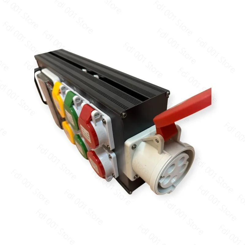 6-Way power box 6-way power box. supply box, box. American standard European standard plug box