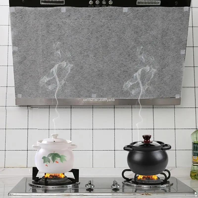 12er-Pack saugfähige Einweg-Filterblätter, langlebiges und tragbares Küchenfilterpapier, geeignet für Dunstabzugshauben, langlebig