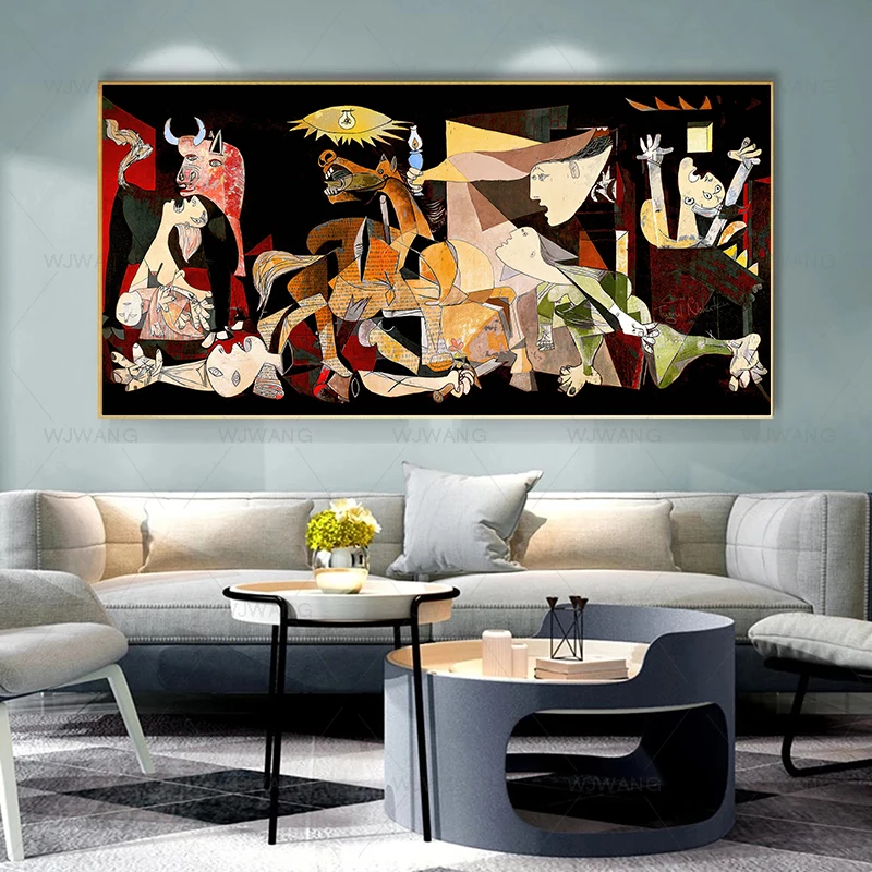 

Picasso Famous Painting Art Canvas Prints Wall Art Pictures Abstract Posters and Prints for Modern Living Room Home Decor