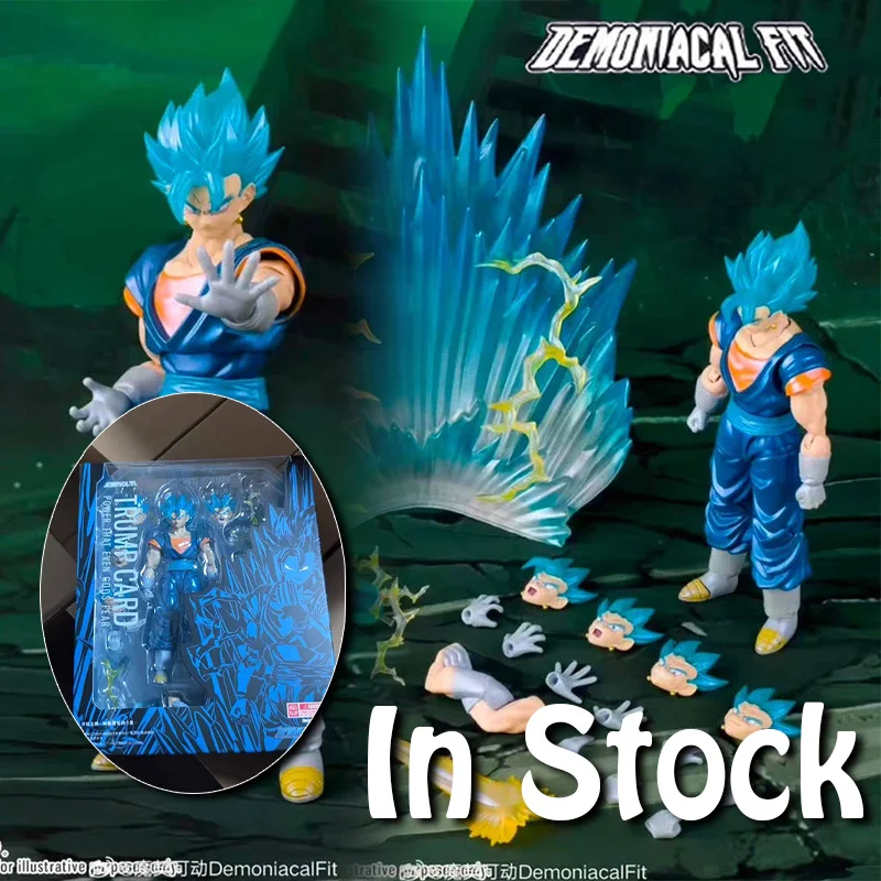 

Demoniacal Fit Vegito Фигурка Dragon Ball Z Super Saiyan God Vegito Vegetto Blue Аниме Фигурка Детские игрушки Подарки