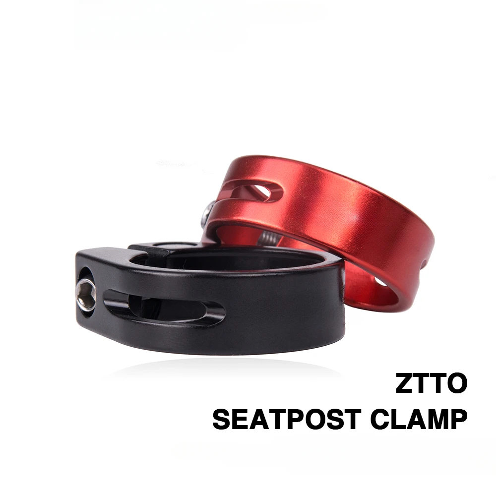 ZTTO 31.8 / 34.9mm Aluminium Alloy MTB Road Bicycle Seatpost Clamp Bike Cycling Seat Post Tube Clip Bike Parts 