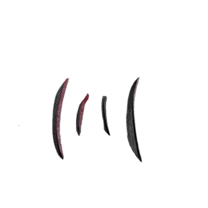 

High Quality AE Style Front Canards Bumper Fins Matte Carbon Fiber for BMW X3M F97 X4M F98 LCI 2022+ Accessories