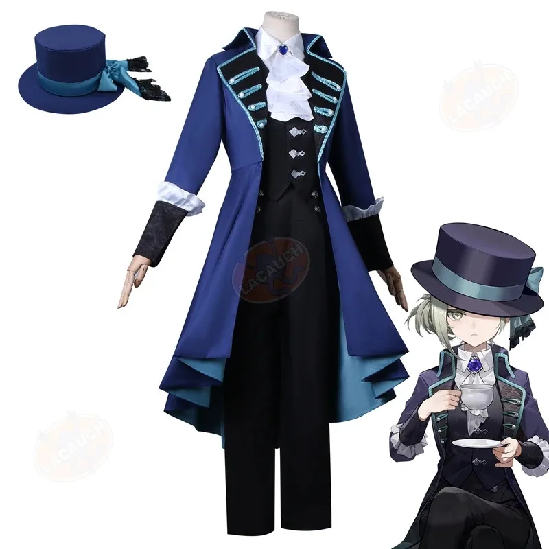 Vertin تأثيري حلي لعبة عكس: 1999 زي الباروكات موحدة خندق سترة قبعة دعوى هالوين كرنفال حفلة لعب الأدوار الملابس