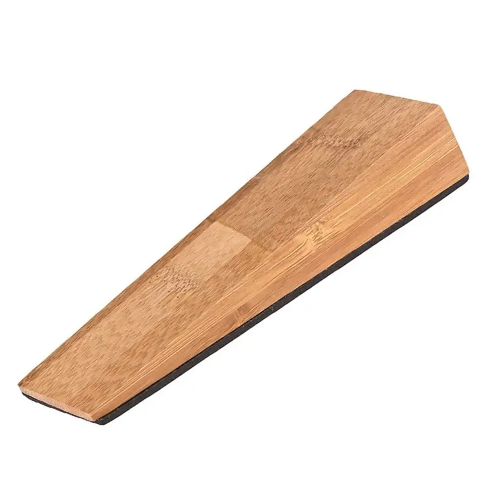 سدادة باب خشبية خشبية مقاومة للاهتراء ولا تثقيب سدادة مضادة للتصادم مقاومة للانزلاق حماية أثاث أرضية الحائط #1