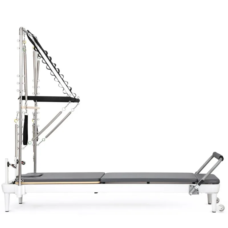 YTYIN Aluminum Pilates Reformer With Tower Commercial Pilates Studio Reformer Machine Professional