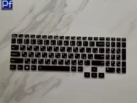 Russian German Korean Arabic Thai keyboard cover For LENOVO LEGION 5 15 15ARH7H 15ACH6 LEGION 5i GEN 7 GEN 6 15.6 INCH Gaming