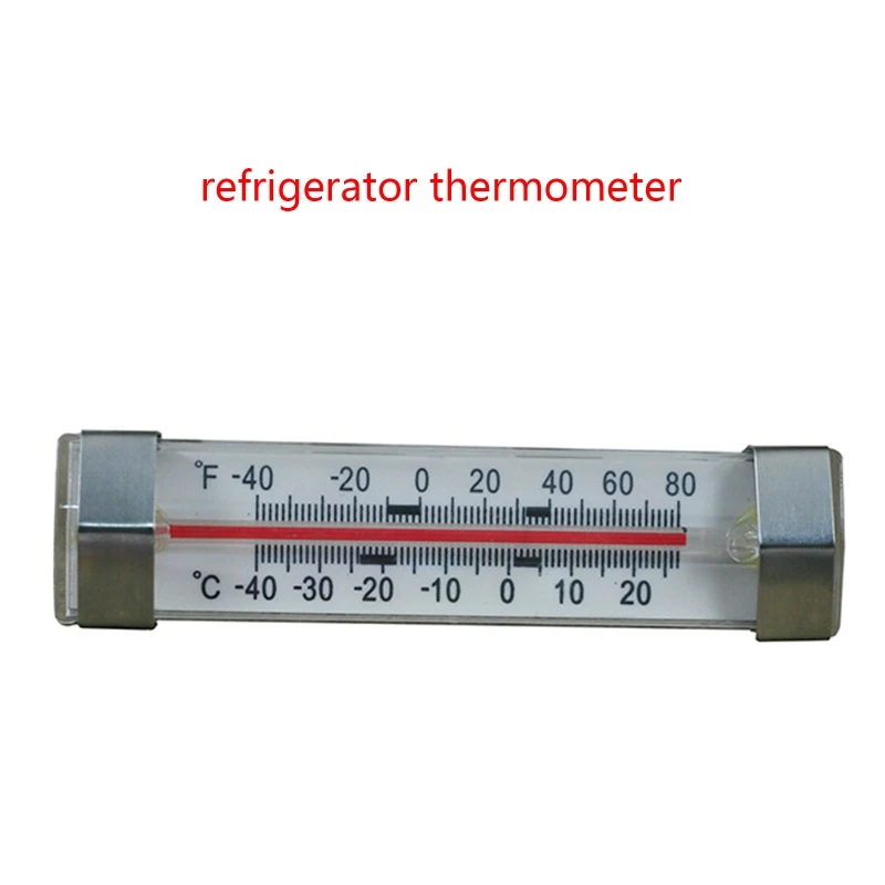 Industrial Grade Refrigerator/Freezer Thermometer, Safe Temperature Indications Messuring Ranges --40-27℃/-40-80 °F