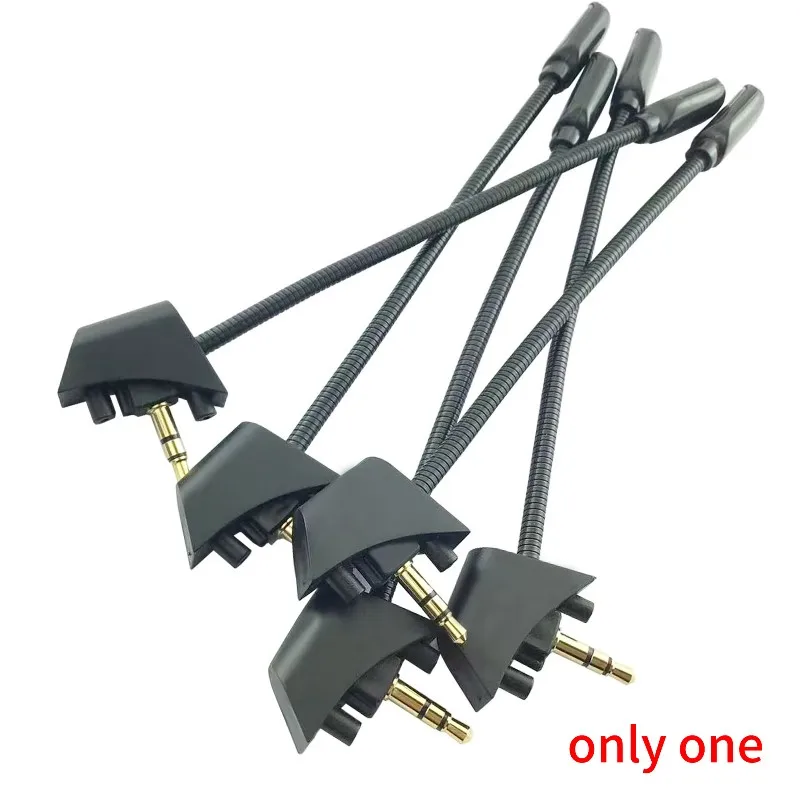 Replacement 3.5Mm Noise-Canceling Mic For Siberia T20 Gaming Headset Detachable Microphone Boom Headphones Accessory