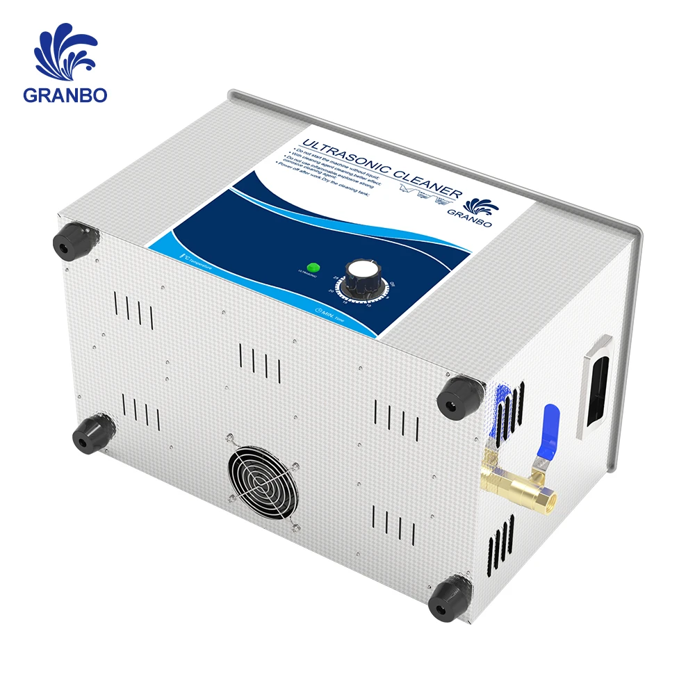 Pulitore ad ultrasuoni granbosonico bagno in acciaio inossidabile 900W 30L 40KHz trasduttore piezoelettrico ad alta frequenza lavaggio sgrassante