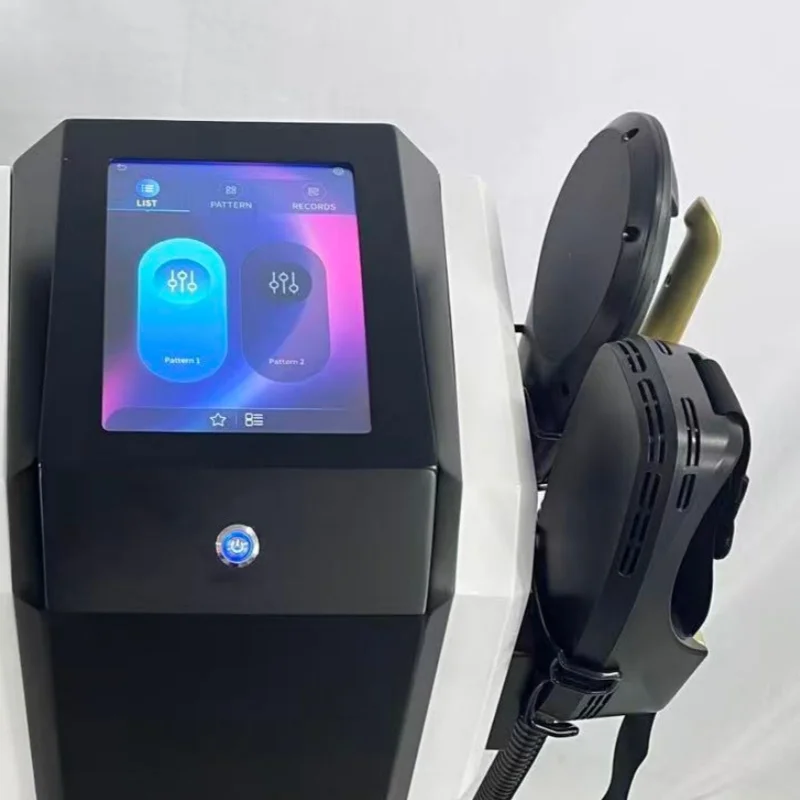 

Myoslim Muscle Stimulator Body Sculpting EMS Neo Machine 4 Handles RF 200Hz Fat Burning Commercial/Home Use Machine