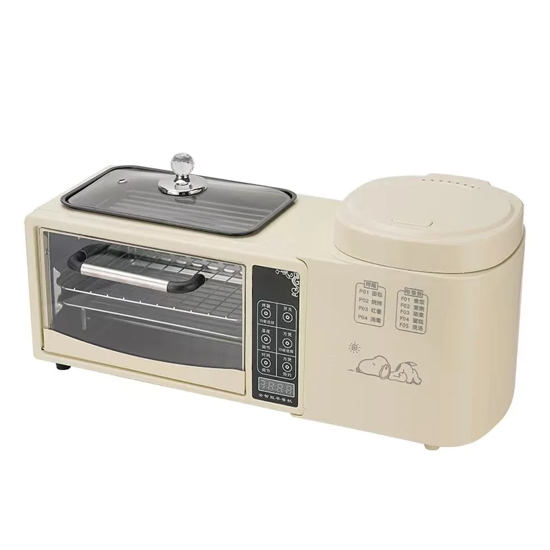 

Electric oven Coffee maker 3-in-1 multi-function breakfast maker cover machine Sandwich toaster Multi-function mini bread