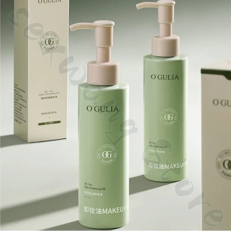 半透明のメイク落としオイル120mlは、肌に潤いを与え、毛穴をきれいにし、刺激が少なく、優しく肌に優しいです。