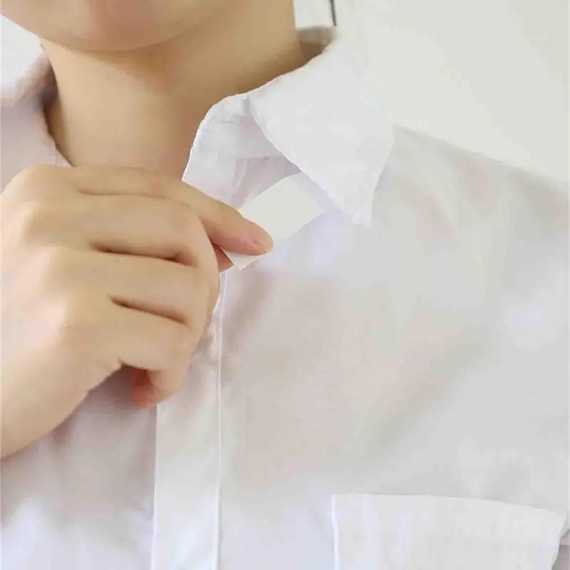 Armpit Sweat Pad Collar Underarm Protectors Pads For Sweat Self Adhesive Collar Absorbent Shirt Pad Armpit Tape Collar