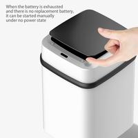 Creative Electric Rubbish Bin  Long Standby Time Intelligent Electric Trash Can  Narrow Seam Smart Sensor Rubbish Bin