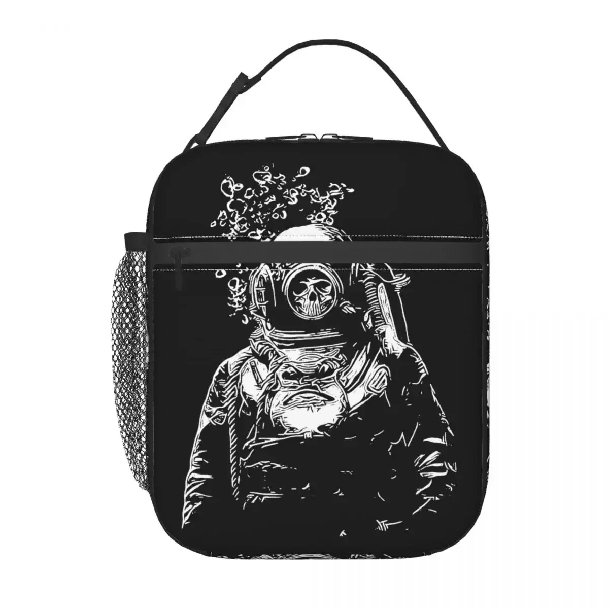 Deep Sea Dive Diving Scuba Insulated Lunch Bags Thermal Bag Reusable High Capacity Tote Lunch Box Food Storage Bags Picnic