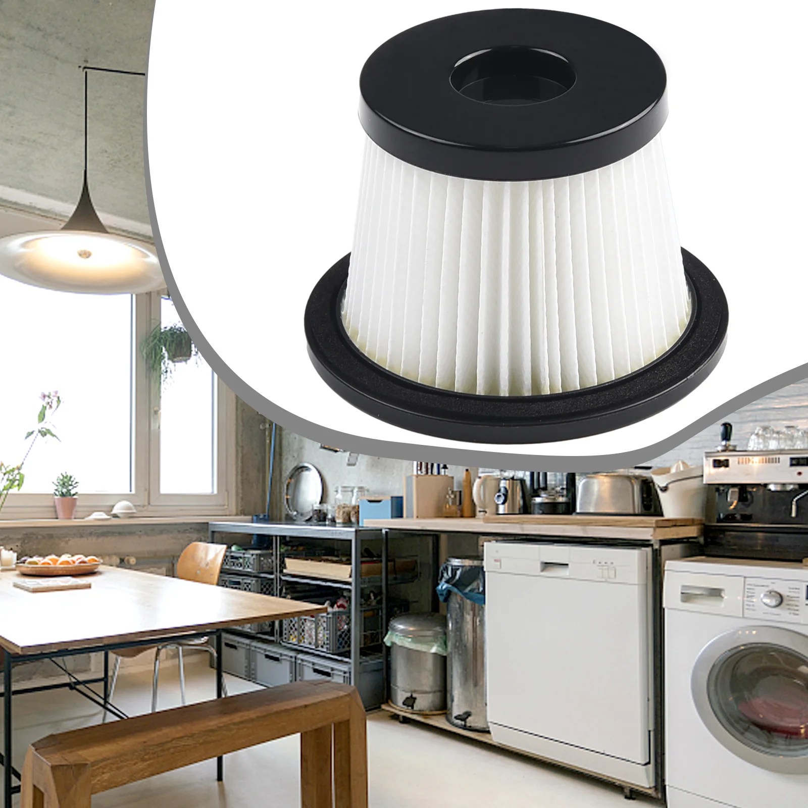 1pcs Washable Reusable Filters For Parkside PHSSA 20 Li A1 - Lidl IAN 317699 Floor Vacuum Cleaner Replacement Accessories