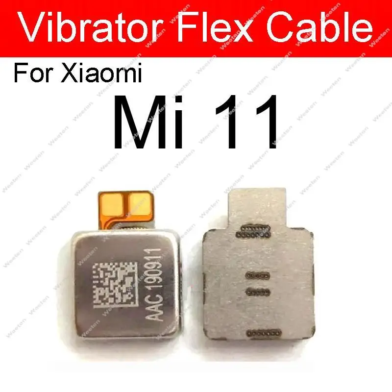 Motor Vibrator Module For Xiaomi Mi 10 11 Lite 10T 11T Pro Mi 11 Ultra 11i Vibrator Vibration Flex Cable Repair Spare Parts